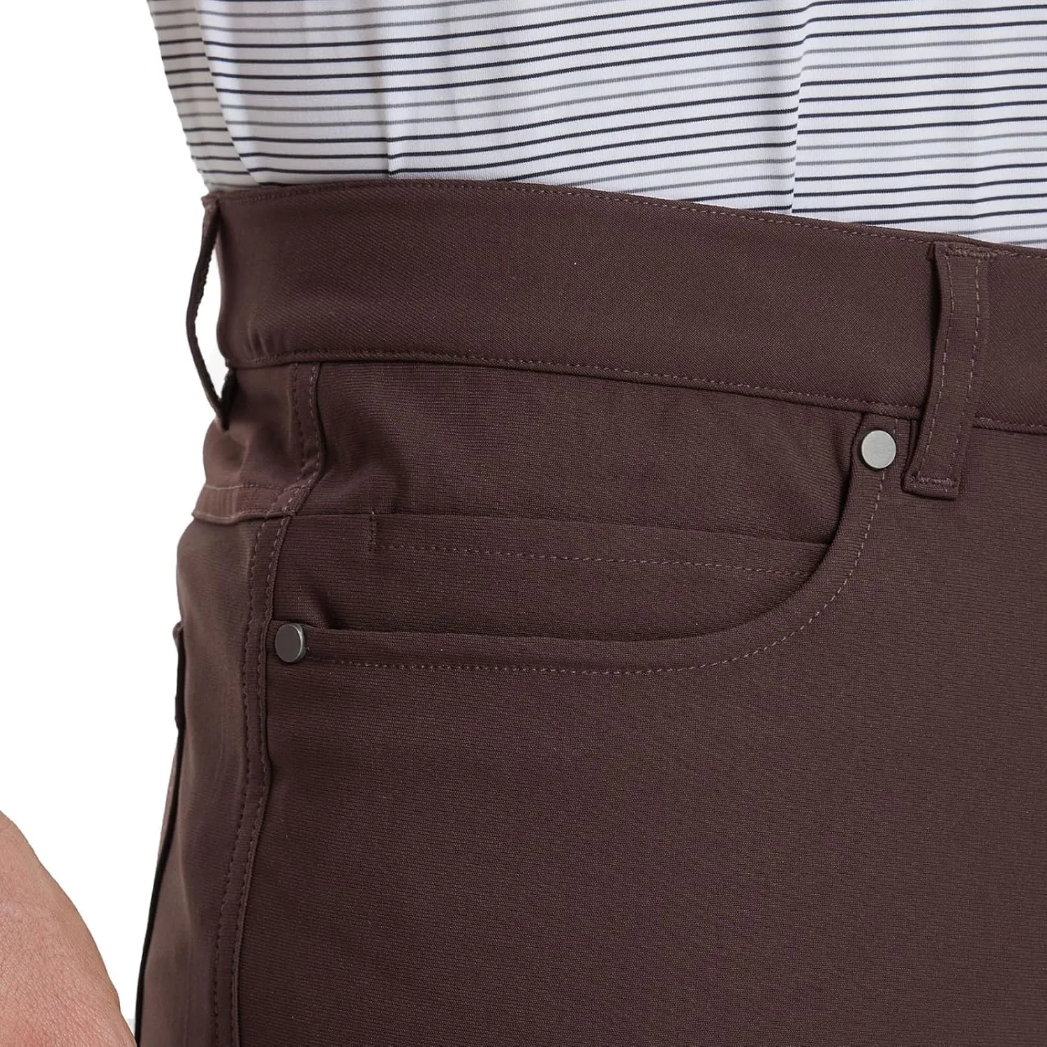 M MAELREG Golf Pants for Men Lightweight Moisture Wicking Business - 30"/32"/34" Stretch Flat Front Casual Dress Pant for Men