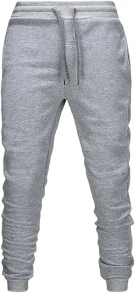 Men's Joggers Sweatpants Athletic Yoga Pants Casual Loose Fit Running Sweat Pant with Elastic Waistband Drawstring