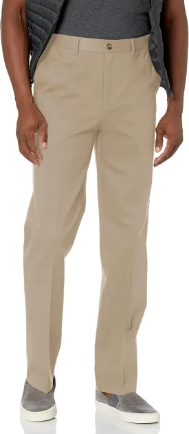 Savane Men's Ultimate Performance Stretch Chino Pants with Expandable Waist, Wrinkle Resistant (Available in Big & Tall)