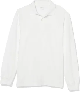The Children's Place boys Long Sleeve Pique Polo