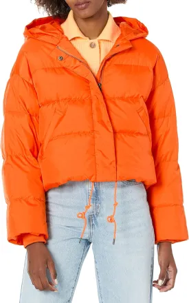 Velvet by Graham & Spencer Women's Raylin Cropped Puffer Jacket